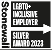 Stonewall - LGBTQ+ Inclusive Employer - Silver Award 2023